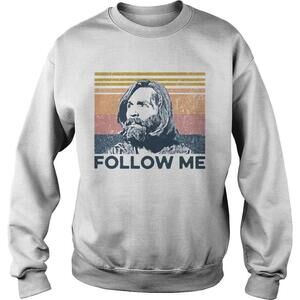 True Crime Follow Me  Retro Sweatshirt